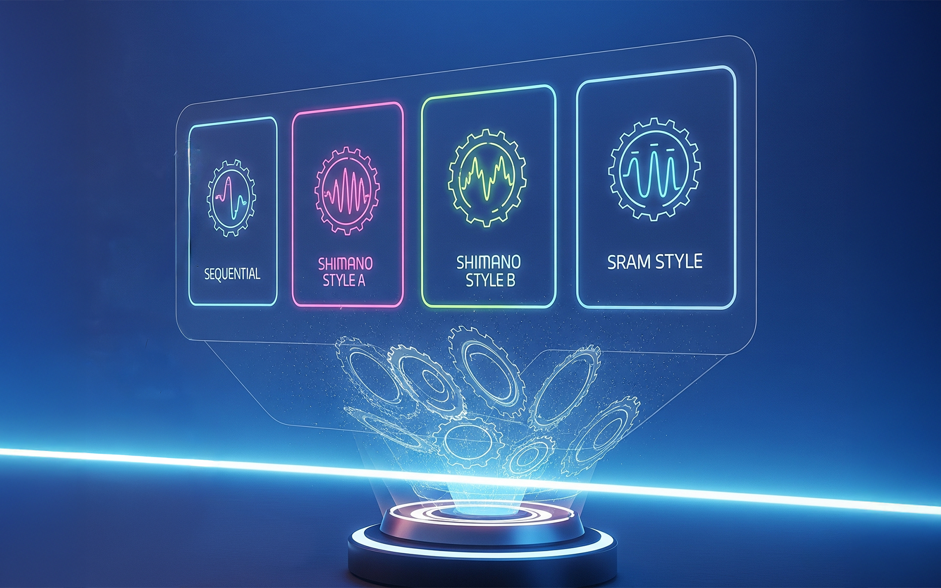 Zwift shifting styles