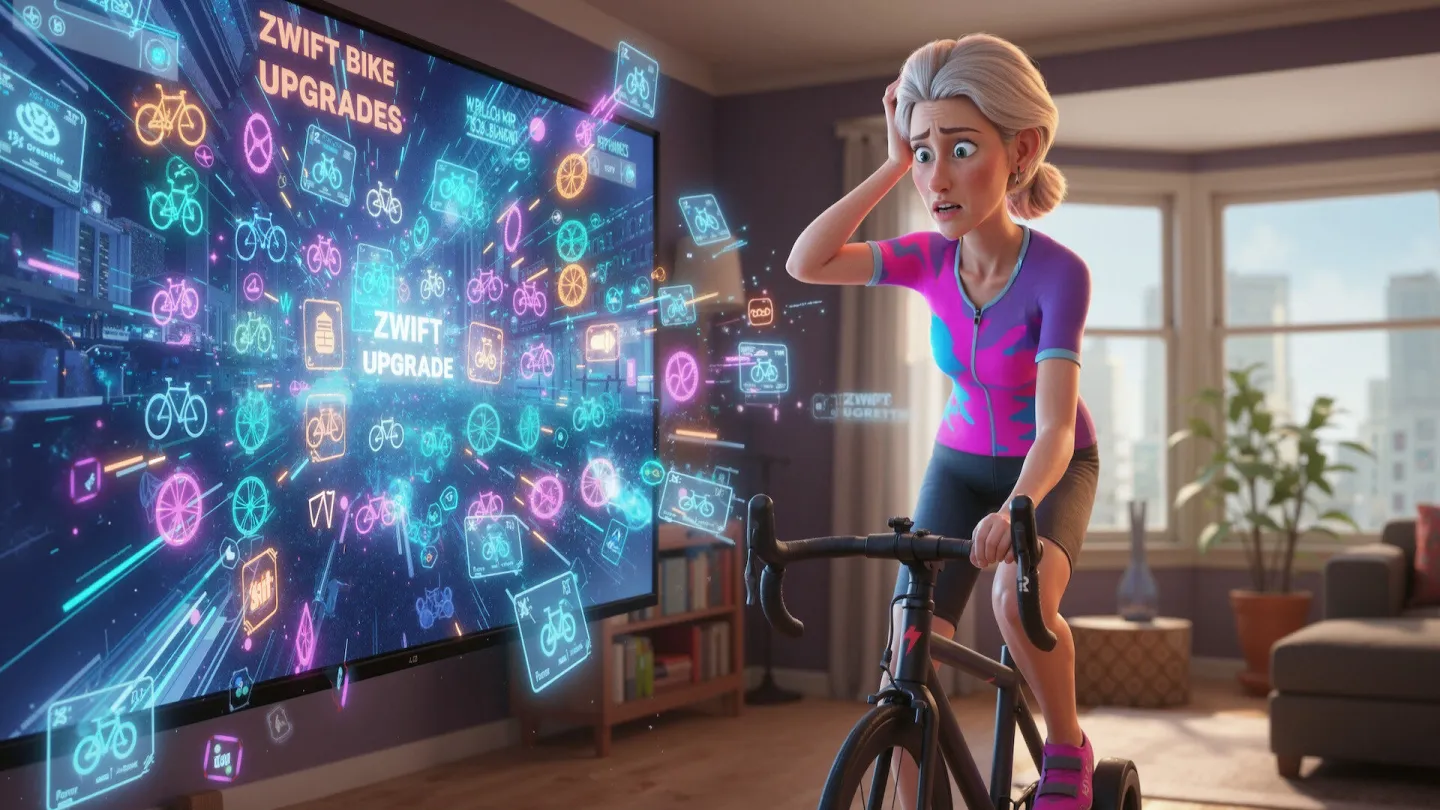 You've Earned Every Watt! Cash in on Zwift Bike Upgrades.